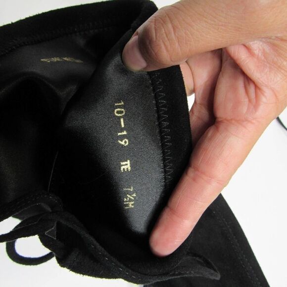 STUART WEITZMAN Elevated Over the Knee Black Boots - Picture 7 of 8